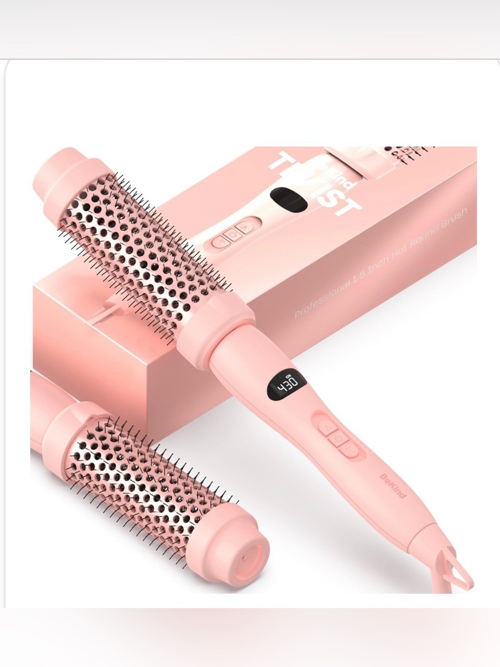 Twist Pro Thermal Brush 1.5” - PINK